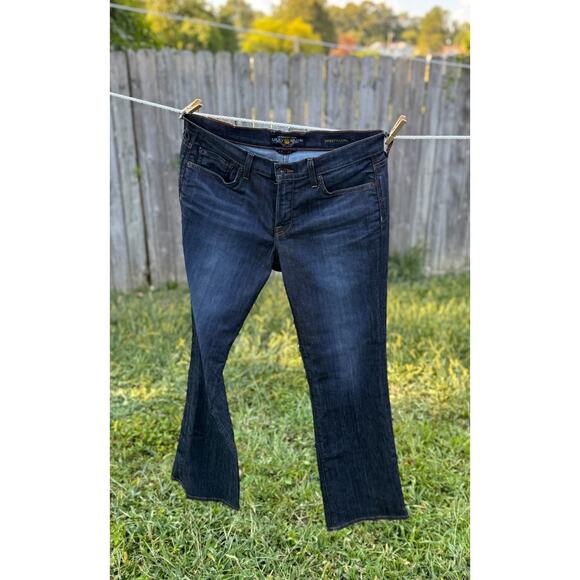 LUCKY BRAND Stark Sweet N' Low Bootcut Jeans Size 12/31 - Picture 1 of 5